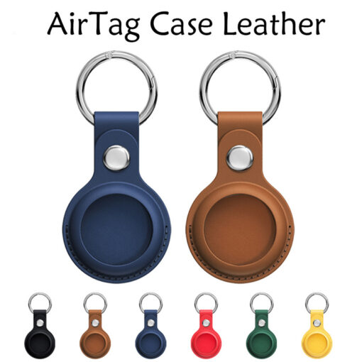 Étui Airtag en cuir pour Apple, protection pour airtag Tracker localisateur dispositif Anti-perte pour Airtag air tag étui llavero